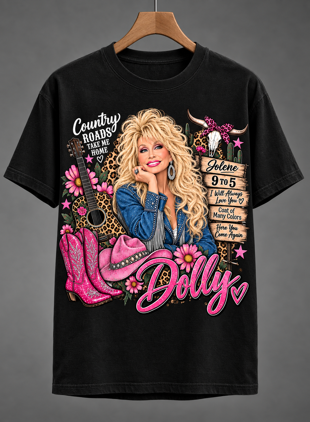 Dolly Parton Tribute Tee β A Timeless Country Music Legend Memorial Shirt