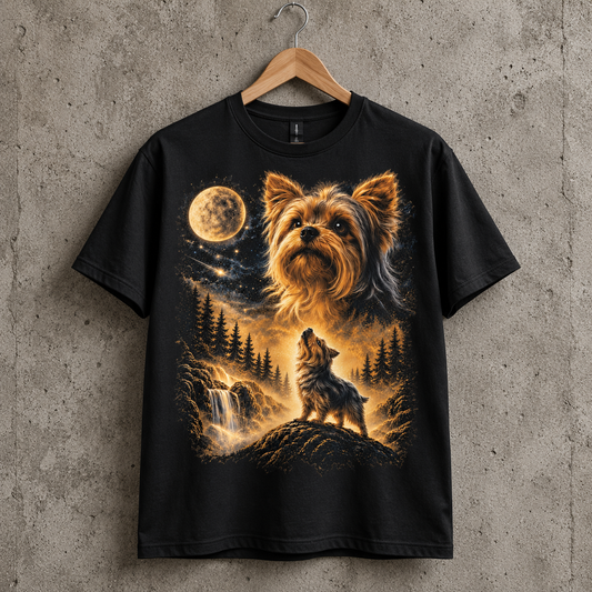 Yorkie Moonlit Wilderness – Yorkshire Terrier Dog Lover Gift