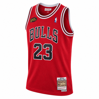 Unisex Michael Jordan #23 Chicago Bulls 1997-98 Hardwood Classics Basketball Jersey - All Stitched