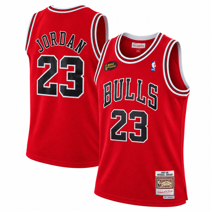 Unisex Michael Jordan #23 Chicago Bulls 1997-98 Hardwood Classics Basketball Jersey - All Stitched