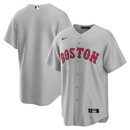 Men's Boston Red Sox Gray Road Replica Team Jersey